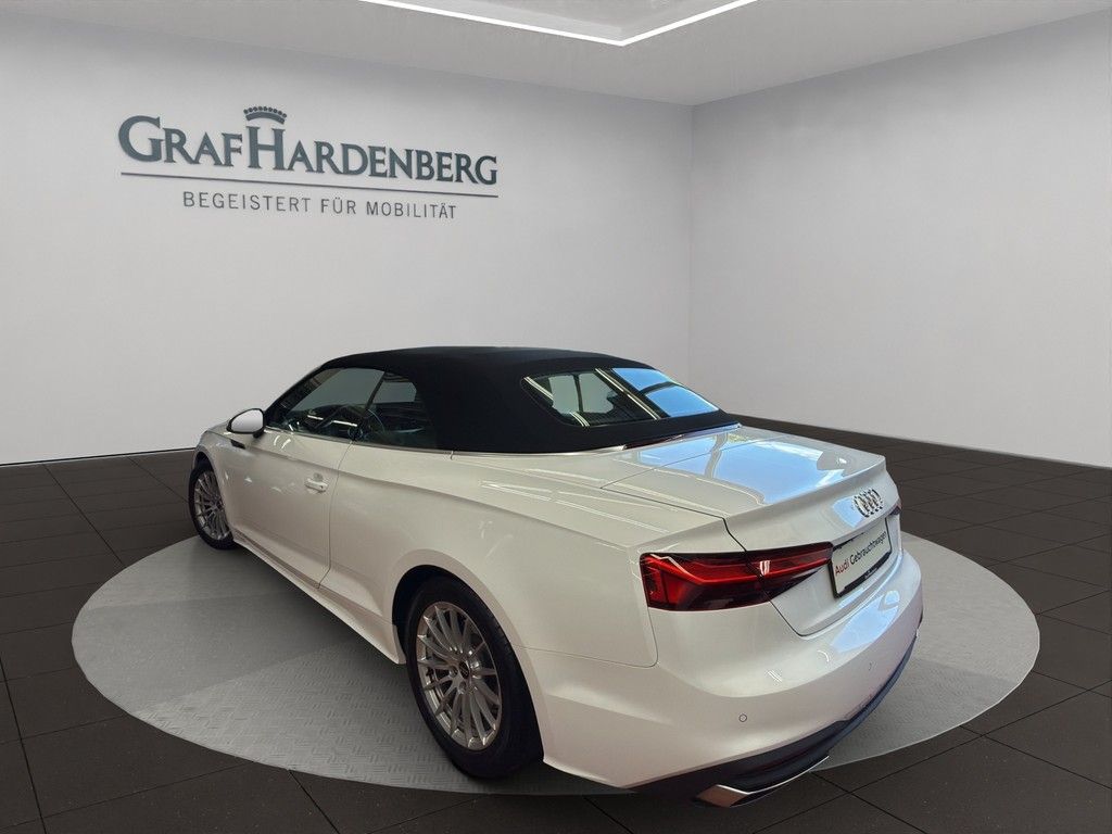 Audi A5 2022 г. Белый, пробег 39800 км