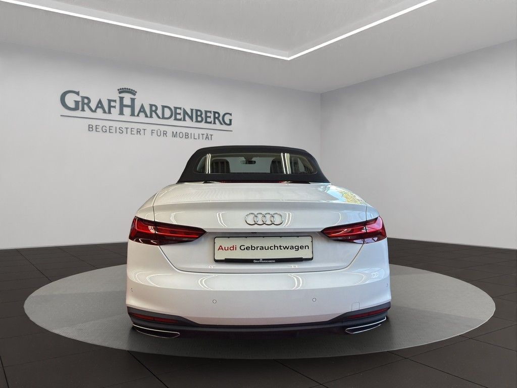 Audi A5 2022 г. Белый, пробег 39800 км