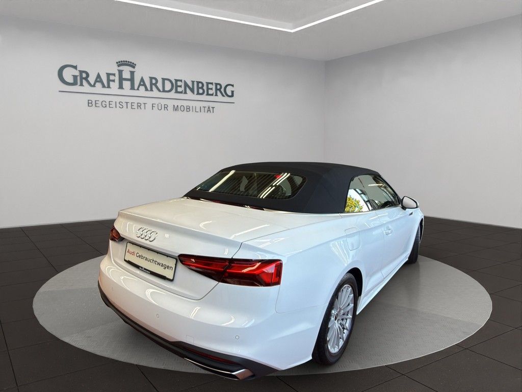 Audi A5 2022 г. Белый, пробег 39800 км