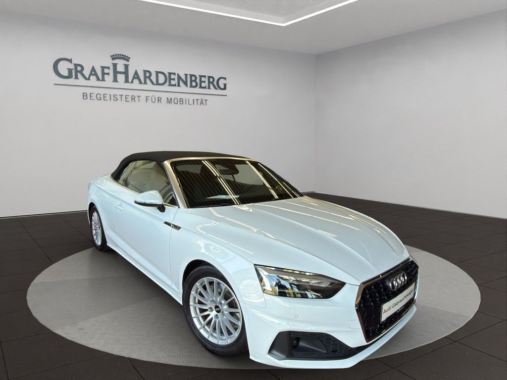 Audi A5 2022 г. Белый, пробег 39800 км