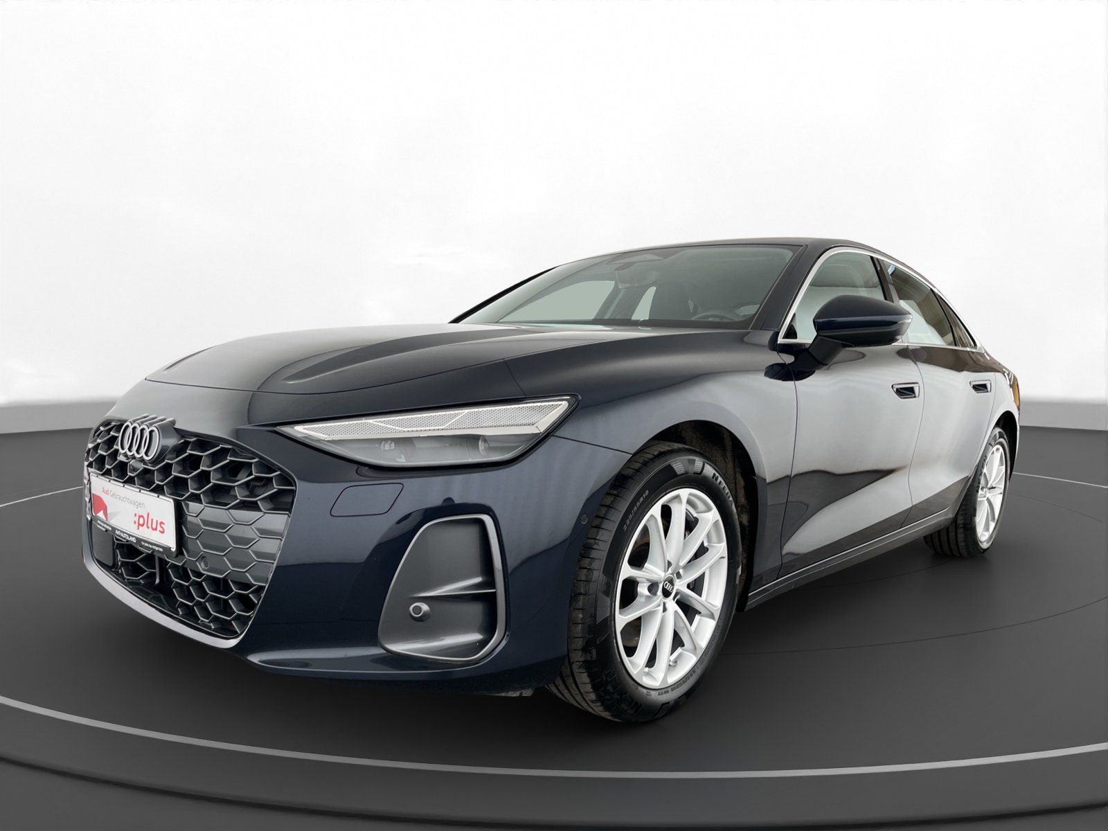 Audi A6 2025 г. Синий, пробег 27777 км