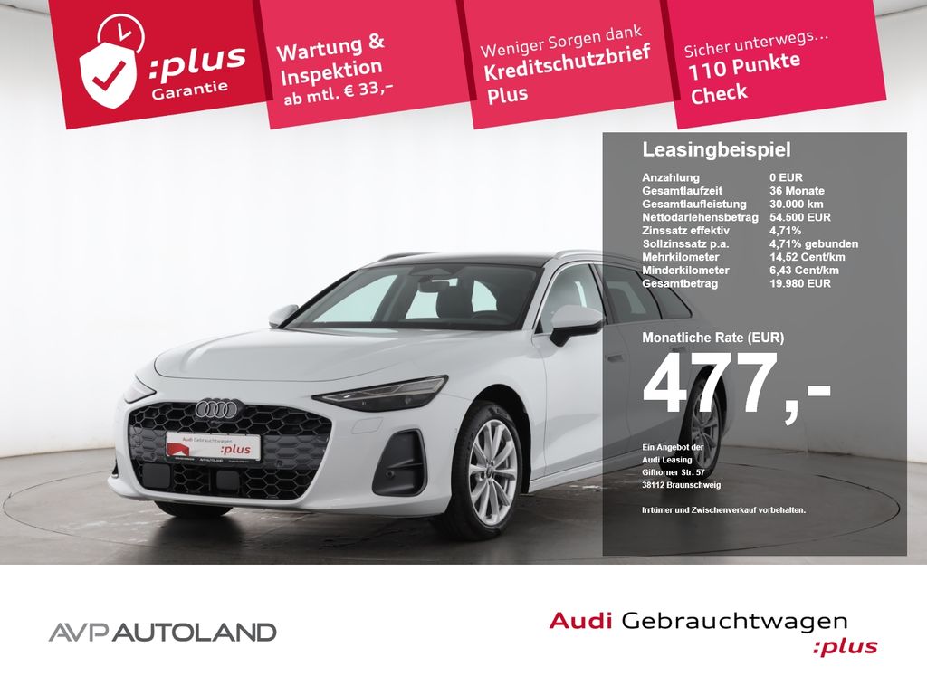 Audi A6 2025 г. Белый, пробег 15979 км