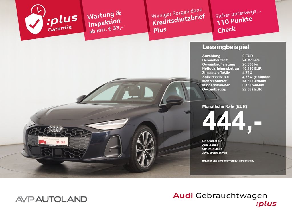 Audi A6 2025 г. Синий, пробег 14989 км