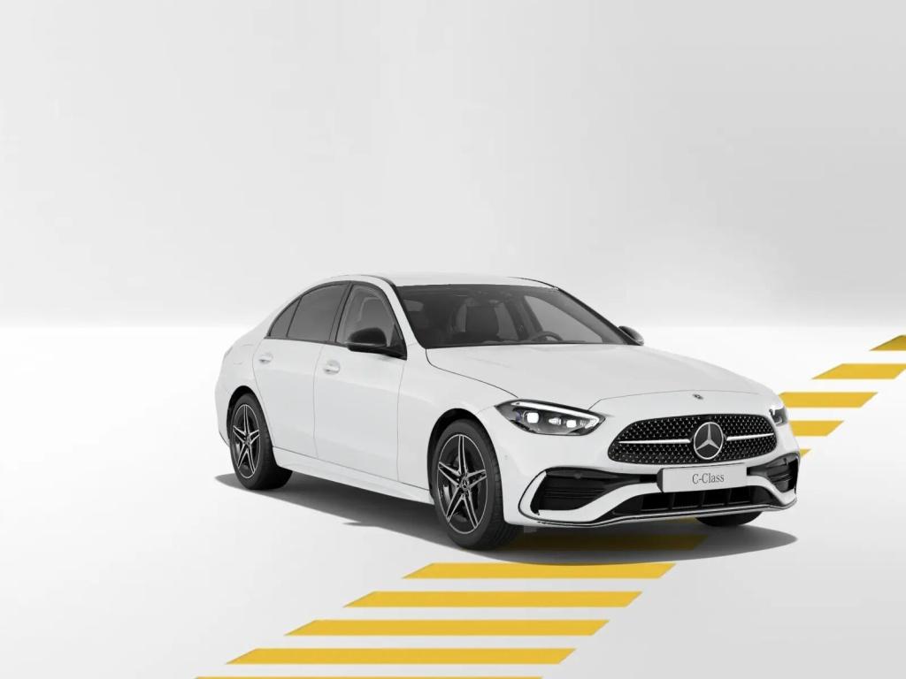 Mercedes-Benz C 200 2025 г. Белый, пробег 3807 км