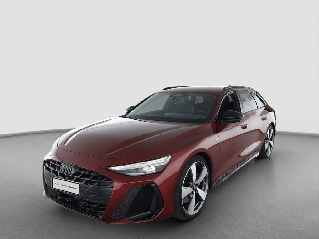 Audi A6 2025 г. Красный, пробег 9300 км