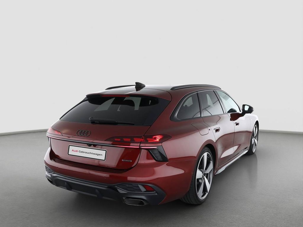 Audi A6 2025 г. Красный, пробег 9300 км