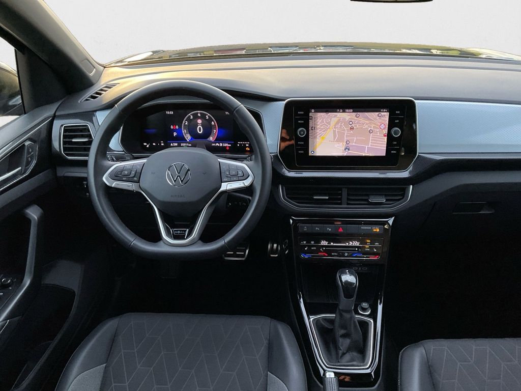Volkswagen T-Cross 2025 г. Чёрный, пробег 25306 км