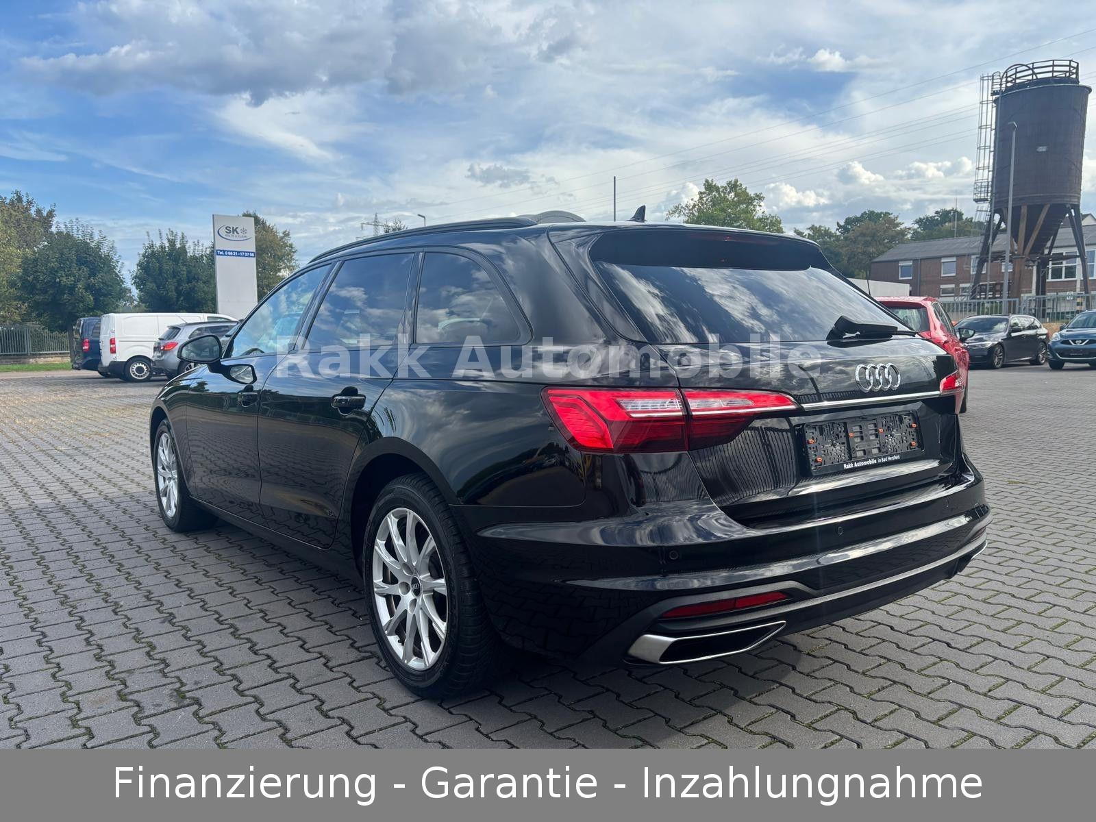 Audi A4 2022 г. Чёрный, пробег 44300 км