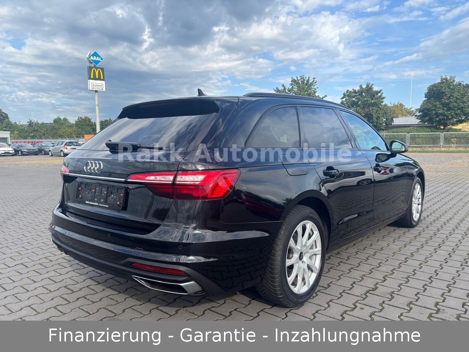 Audi A4 2022 г. Чёрный, пробег 44300 км