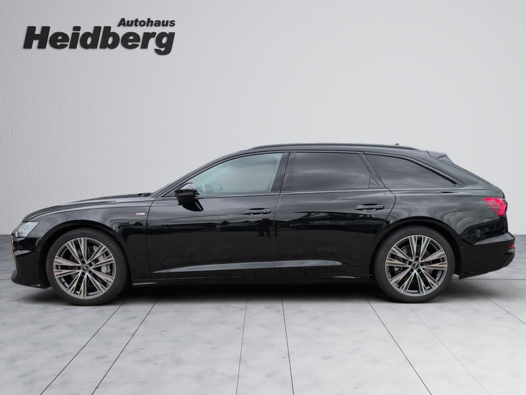 Audi A6 2022 г. Чёрный, пробег 43464 км