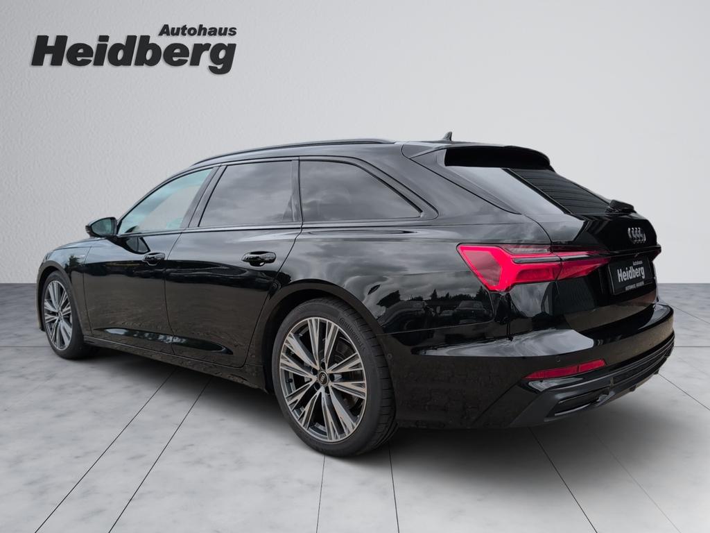 Audi A6 2022 г. Чёрный, пробег 43464 км
