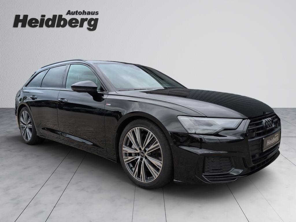 Audi A6 2022 г. Чёрный, пробег 43464 км