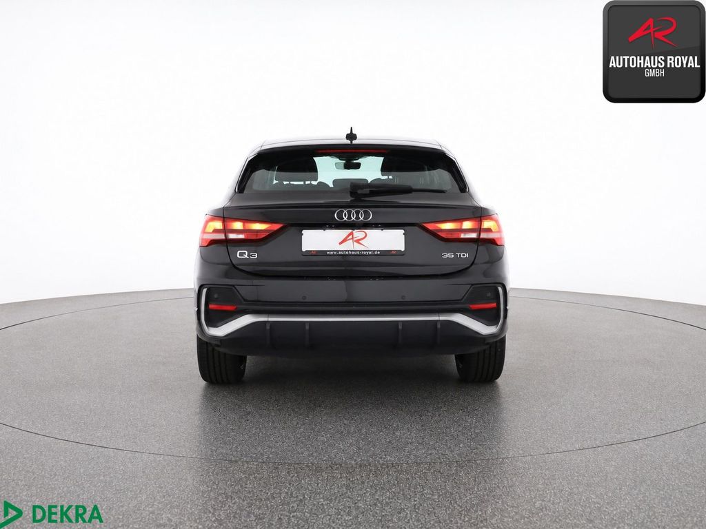 Audi Q3 2023 г. Чёрный, пробег 48140 км