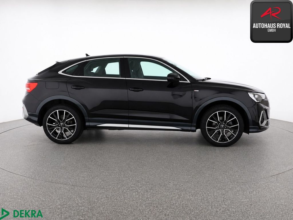 Audi Q3 2023 г. Чёрный, пробег 48140 км