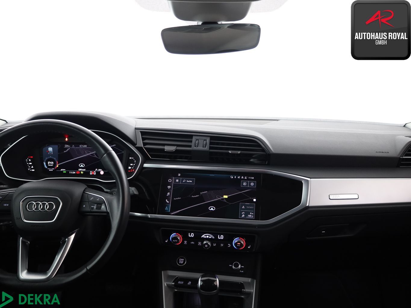 Audi Q3 2023 г. Чёрный, пробег 48140 км