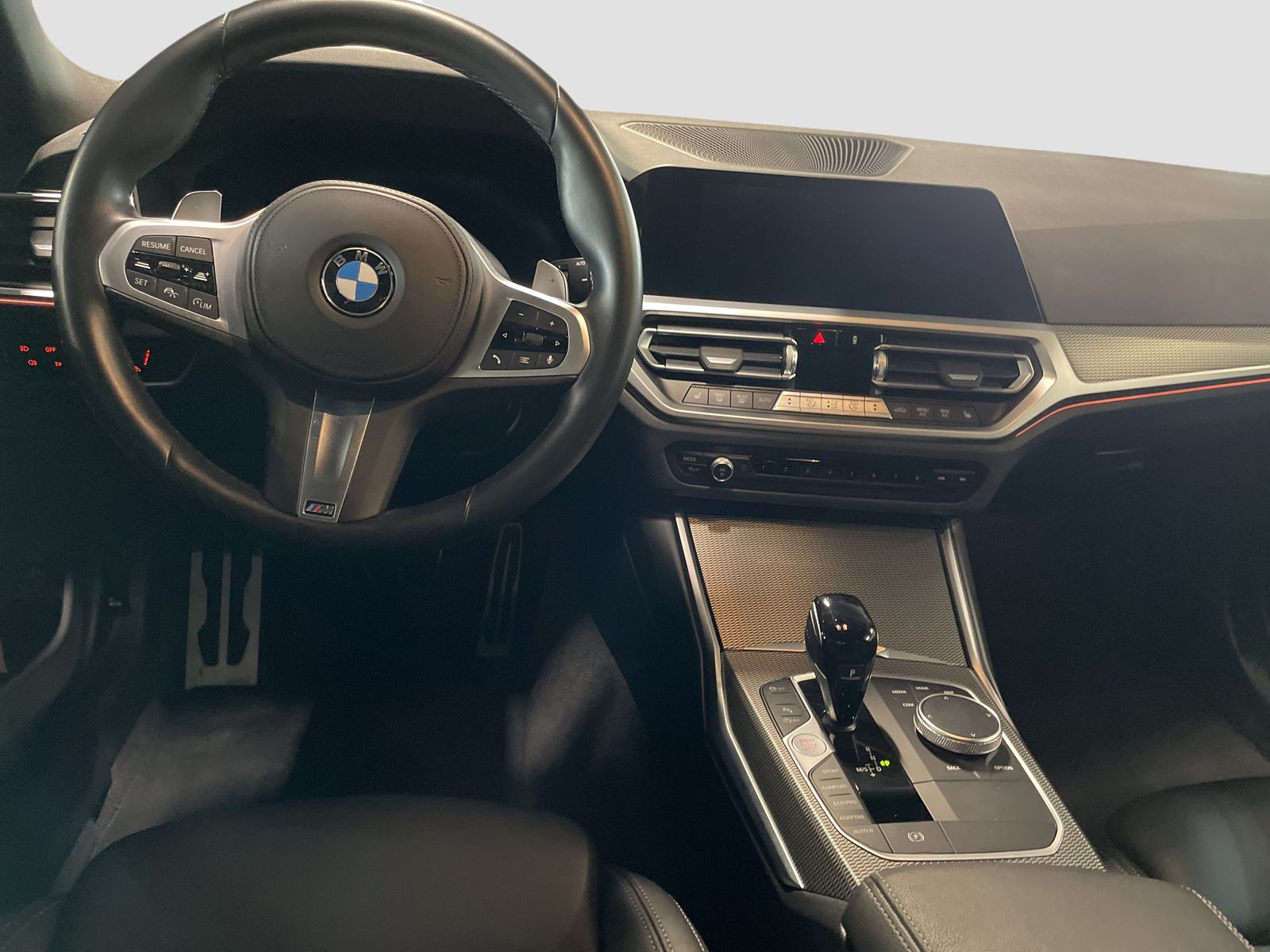 BMW 320 2022 г. Синий, пробег 50287 км