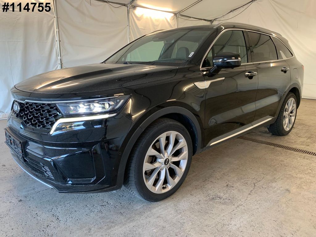 Kia Sorento 2021 г. Чёрный, пробег 50000 км