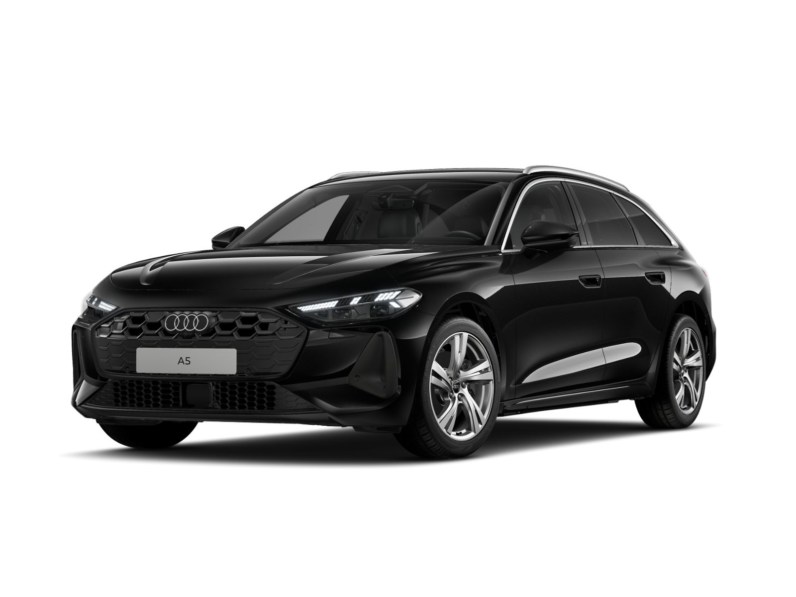 Audi A5 2025 г. Чёрный, пробег 15000 км