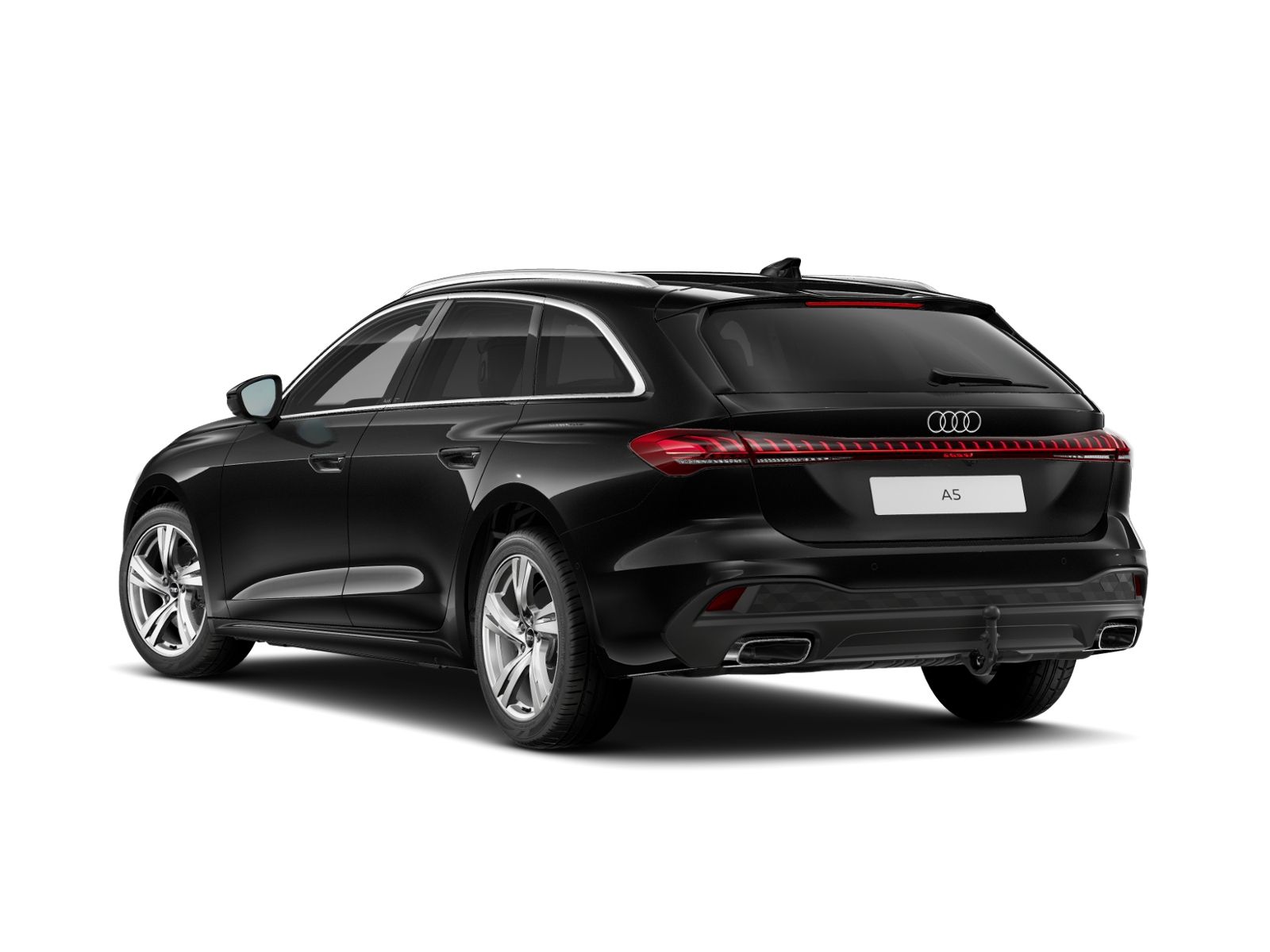 Audi A5 2025 г. Чёрный, пробег 15000 км