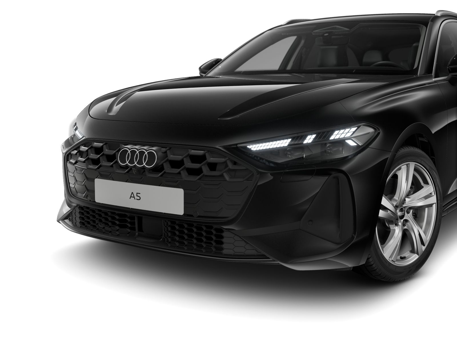 Audi A5 2025 г. Чёрный, пробег 15000 км