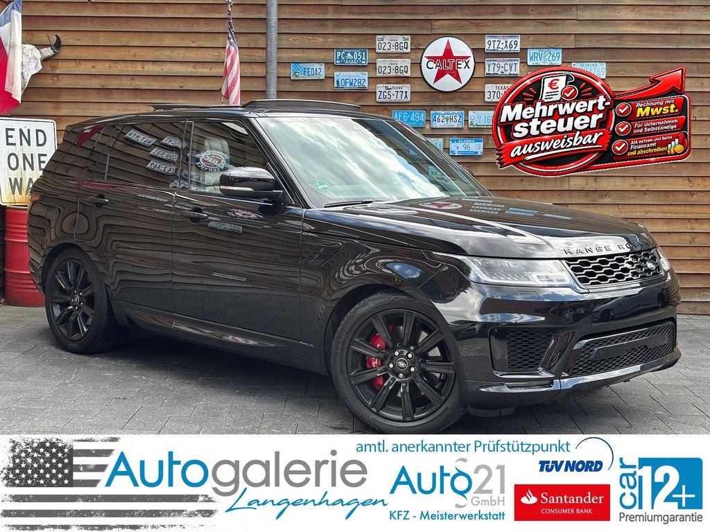 Land Rover Range Rover Sport 2021 г. Чёрный, пробег 42796 км