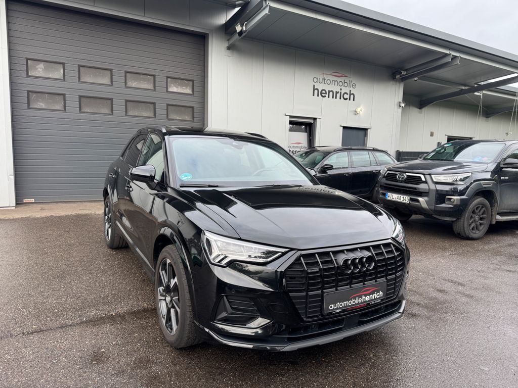 Audi Q3 2024 г. Чёрный, пробег 57000 км