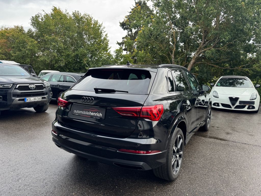 Audi Q3 2024 г. Чёрный, пробег 57000 км