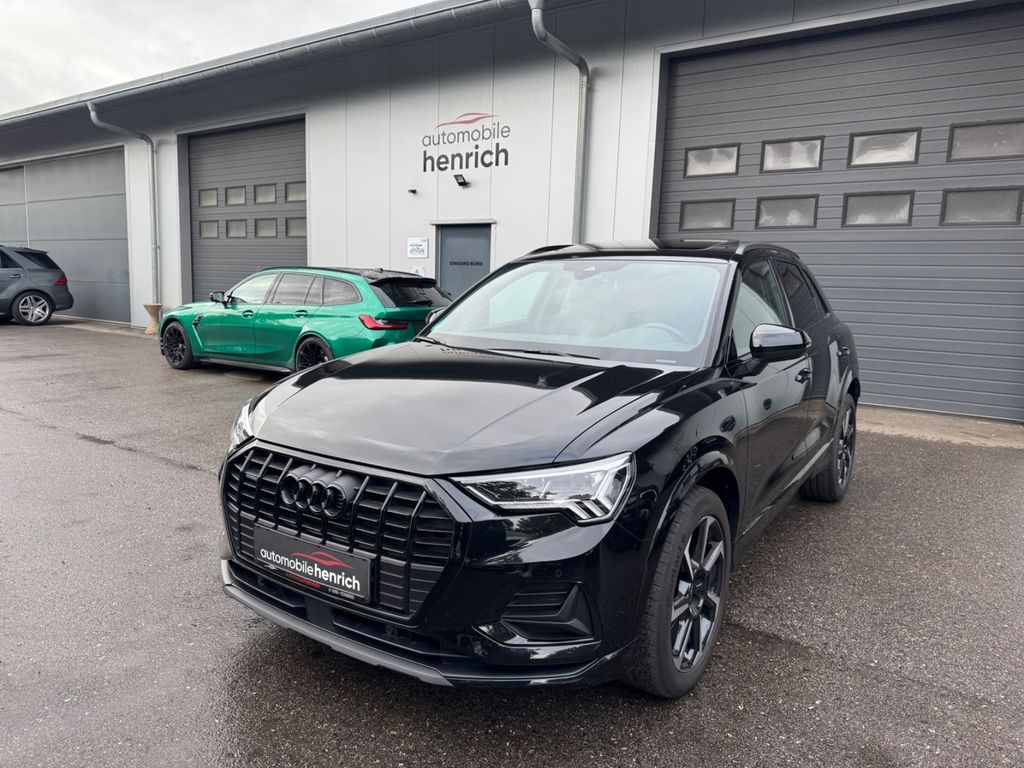 Audi Q3 2024 г. Чёрный, пробег 57000 км