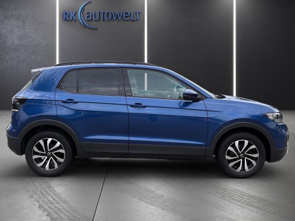 Volkswagen T-Cross 2022 г. Синий, пробег 43945 км