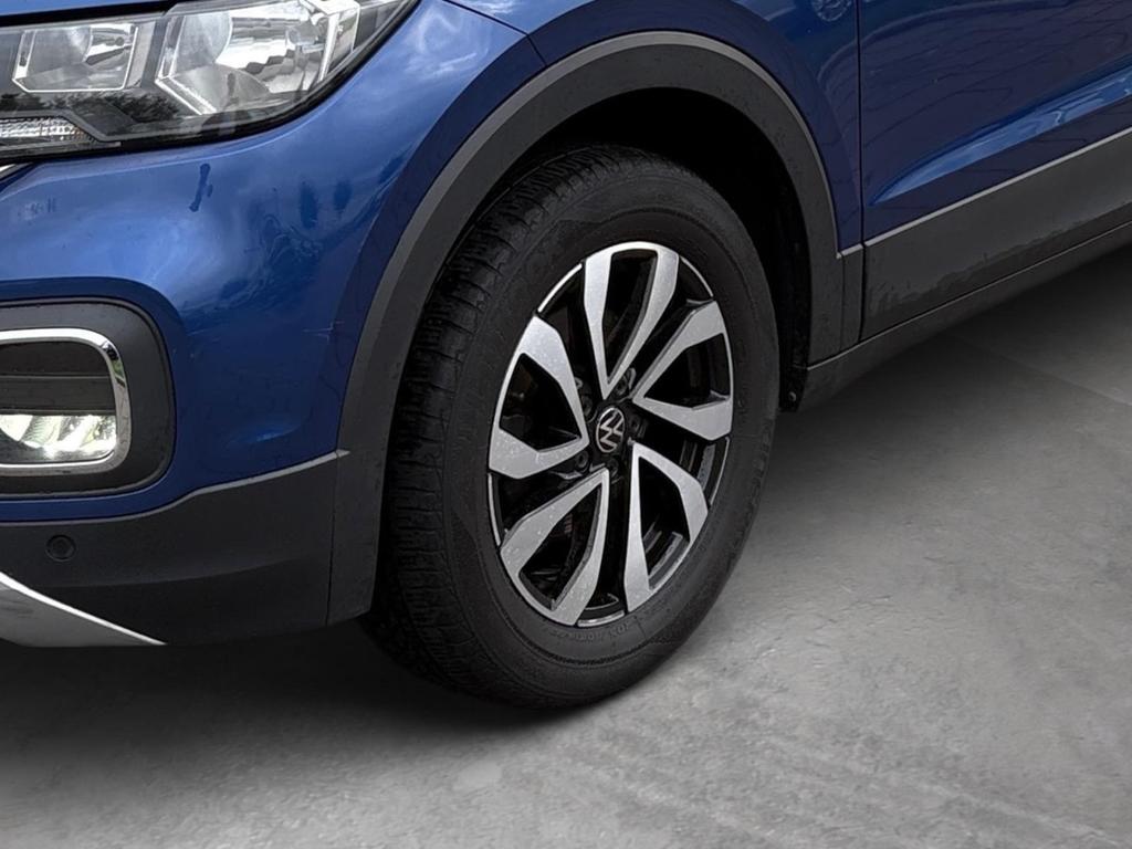 Volkswagen T-Cross 2022 г. Синий, пробег 43945 км