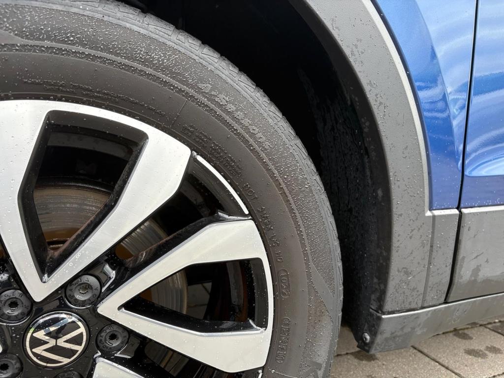 Volkswagen T-Cross 2022 г. Синий, пробег 43945 км