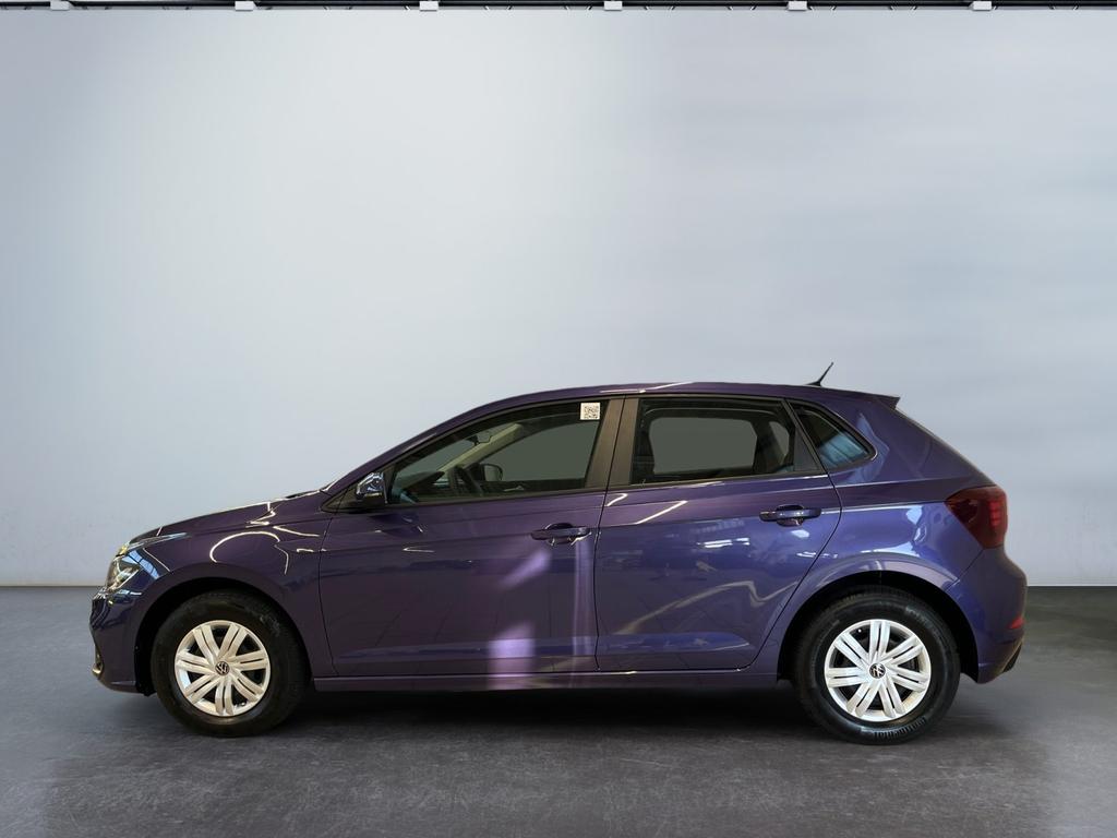 Volkswagen Polo 2022 г. Фиолетовый, пробег 49691 км