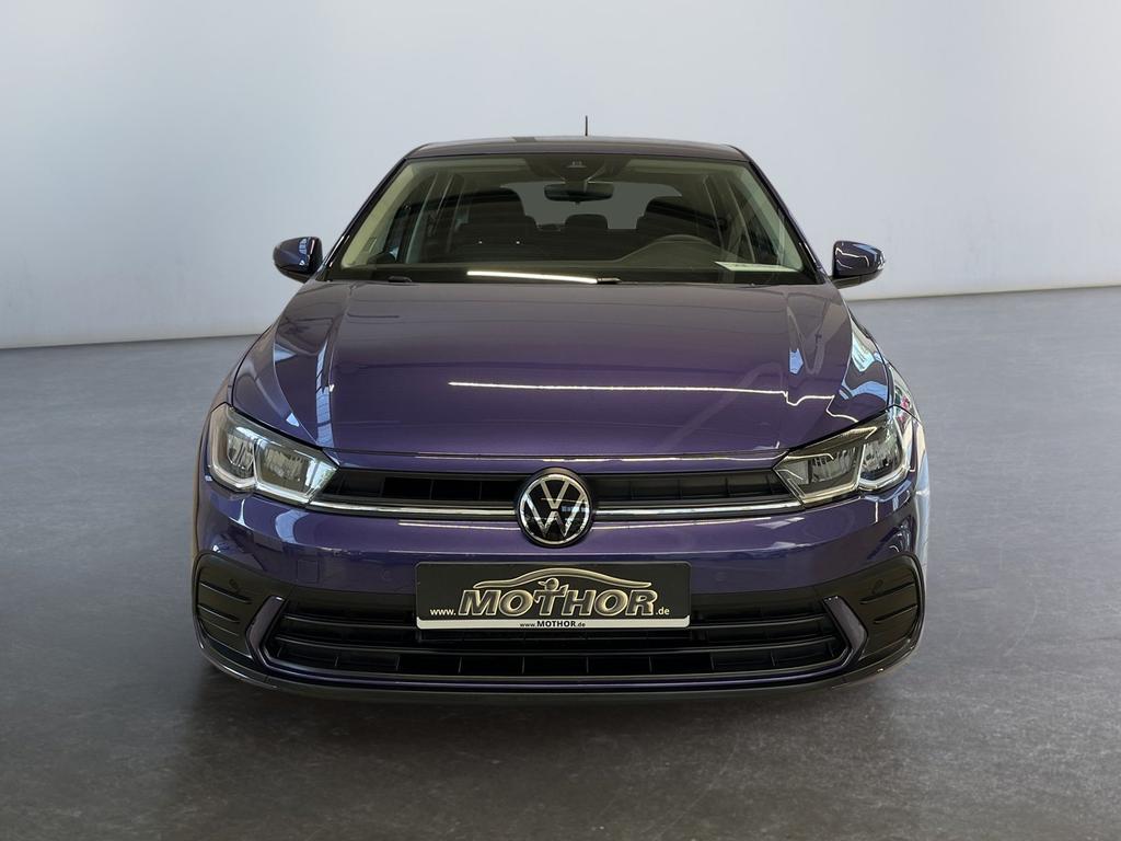 Volkswagen Polo 2022 г. Фиолетовый, пробег 49691 км
