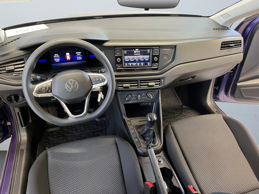 Volkswagen Polo 2022 г. Фиолетовый, пробег 49691 км