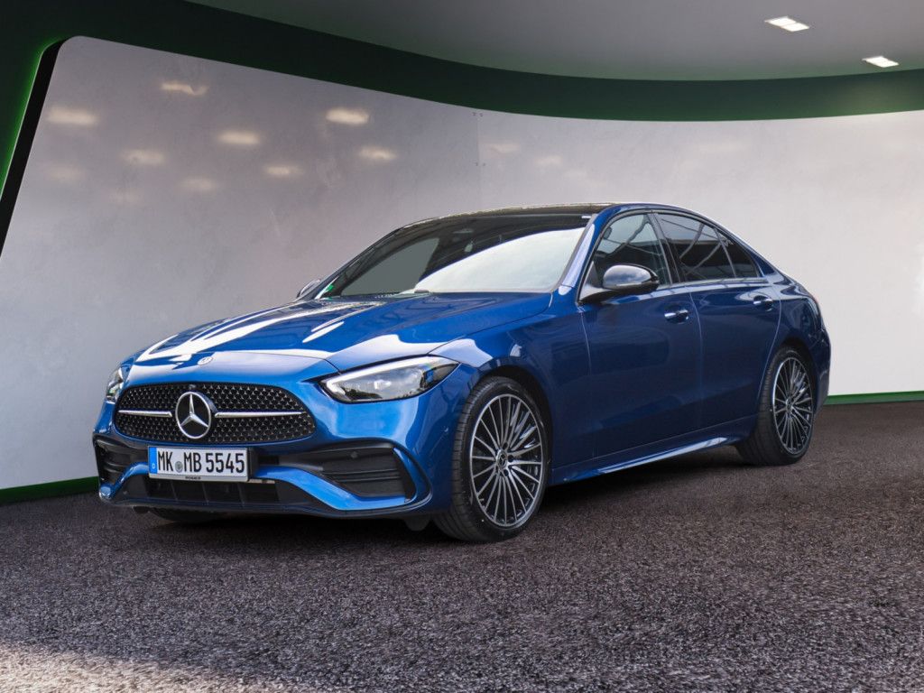 Mercedes-Benz C 220 2026 г. Синий, пробег 14500 км