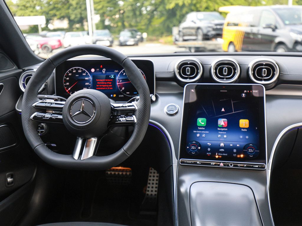 Mercedes-Benz C 220 2026 г. Синий, пробег 14500 км