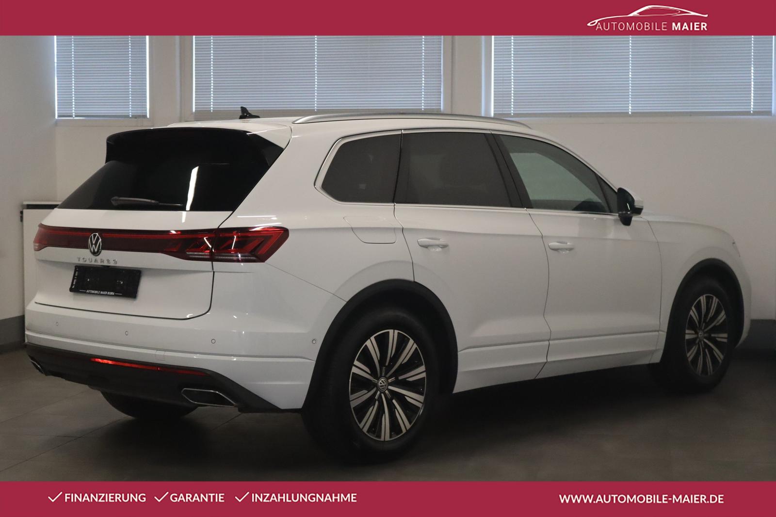 Volkswagen Touareg 2024 г. Белый, пробег 55200 км