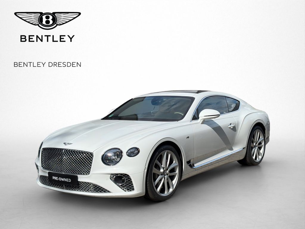 Bentley Continental GT 2022 г. Белый, пробег 54900 км