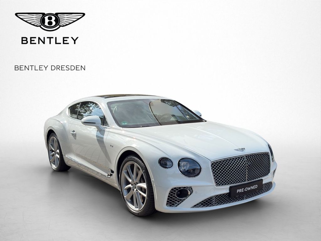 Bentley Continental GT 2022 г. Белый, пробег 54900 км