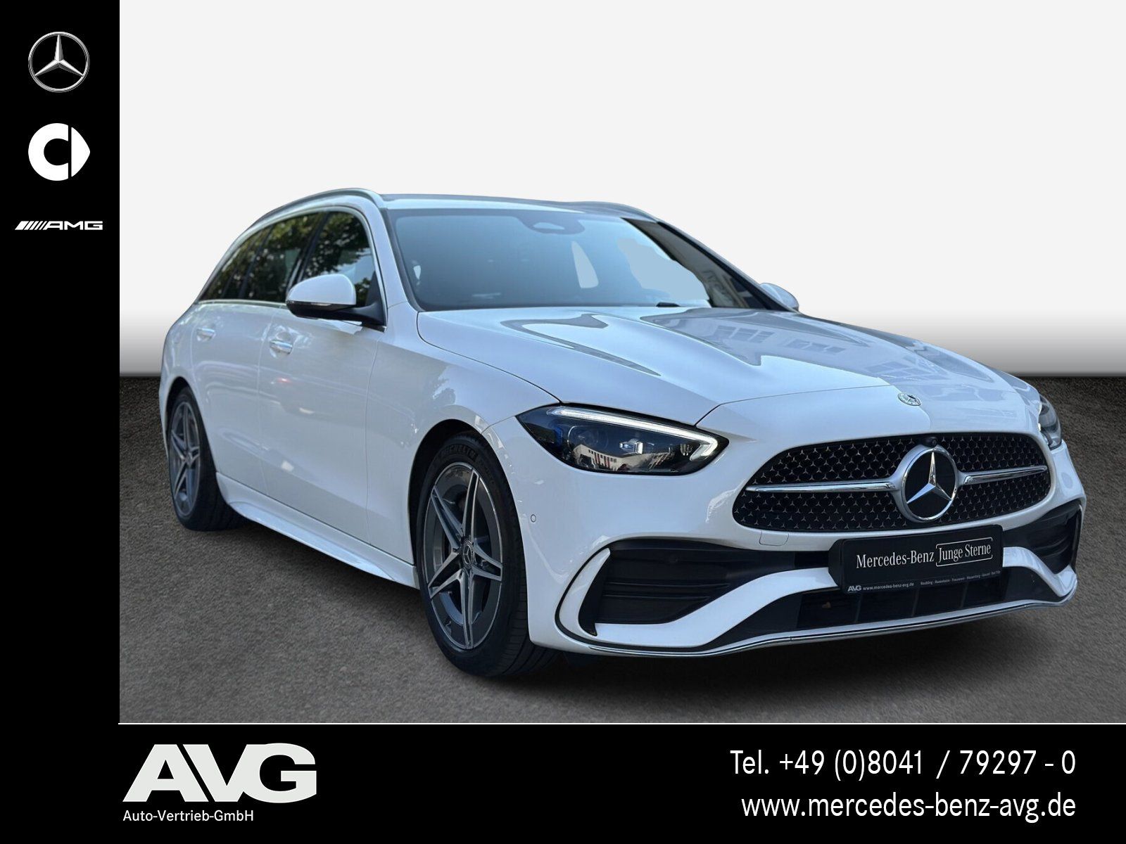 Mercedes-Benz C 200 2025 г. Белый, пробег 41605 км