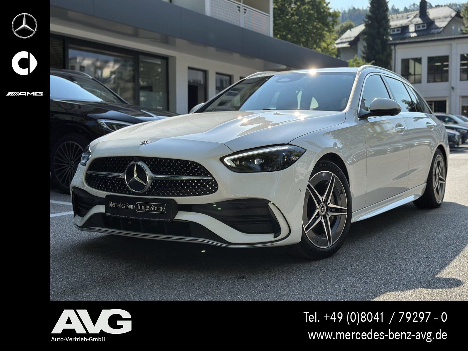 Mercedes-Benz C 200 2025 г. Белый, пробег 41605 км