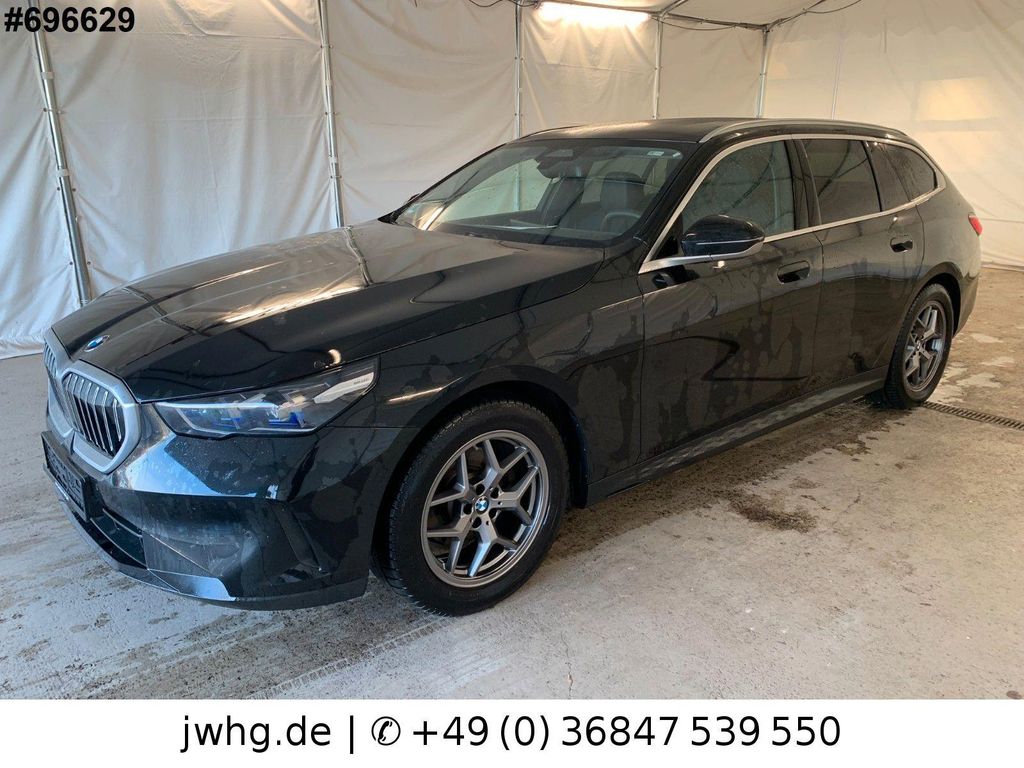 BMW 520 2024 г. Чёрный, пробег 60000 км