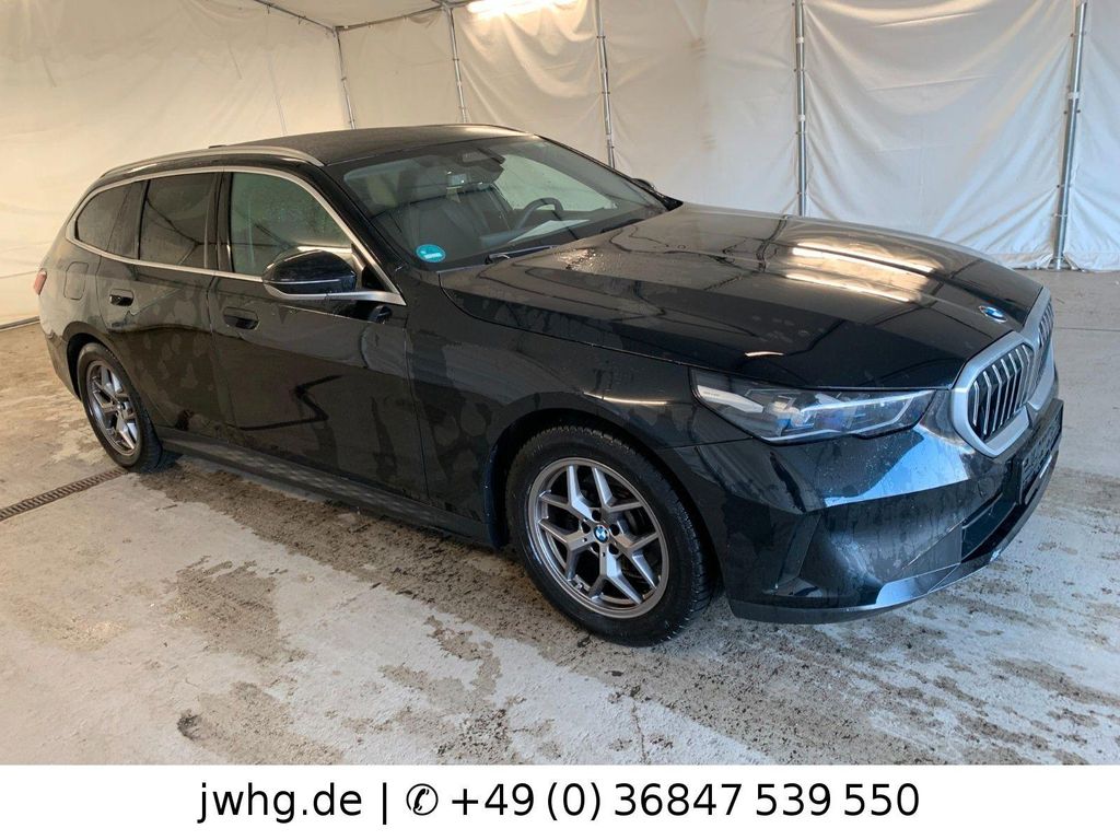 BMW 520 2024 г. Чёрный, пробег 60000 км