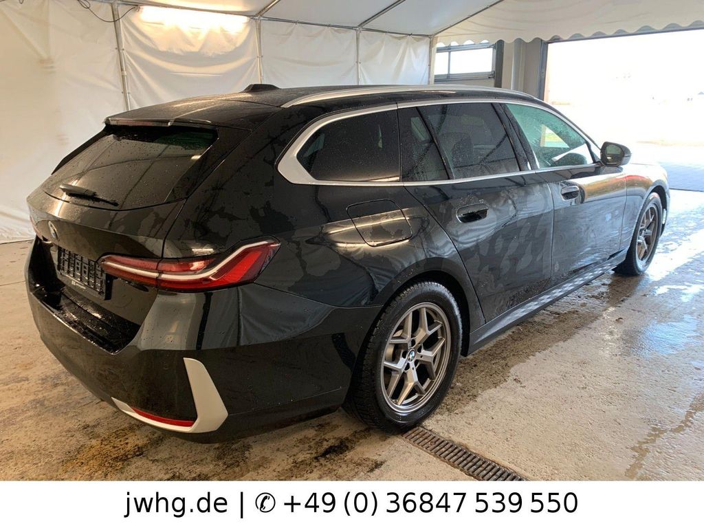 BMW 520 2024 г. Чёрный, пробег 60000 км