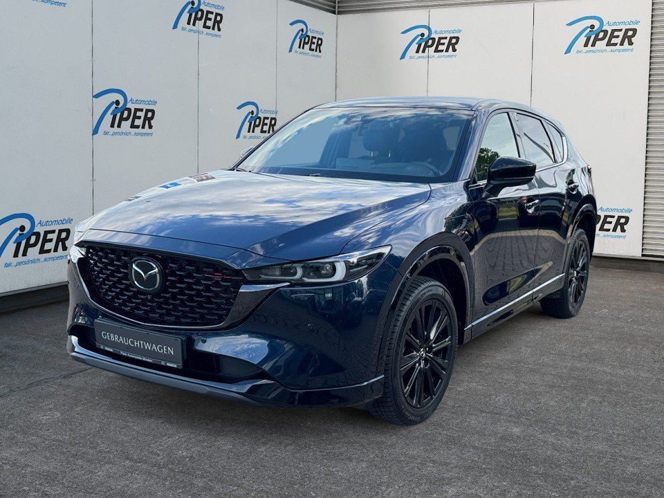 Mazda CX-5 2023 г. Синий, пробег 43831 км