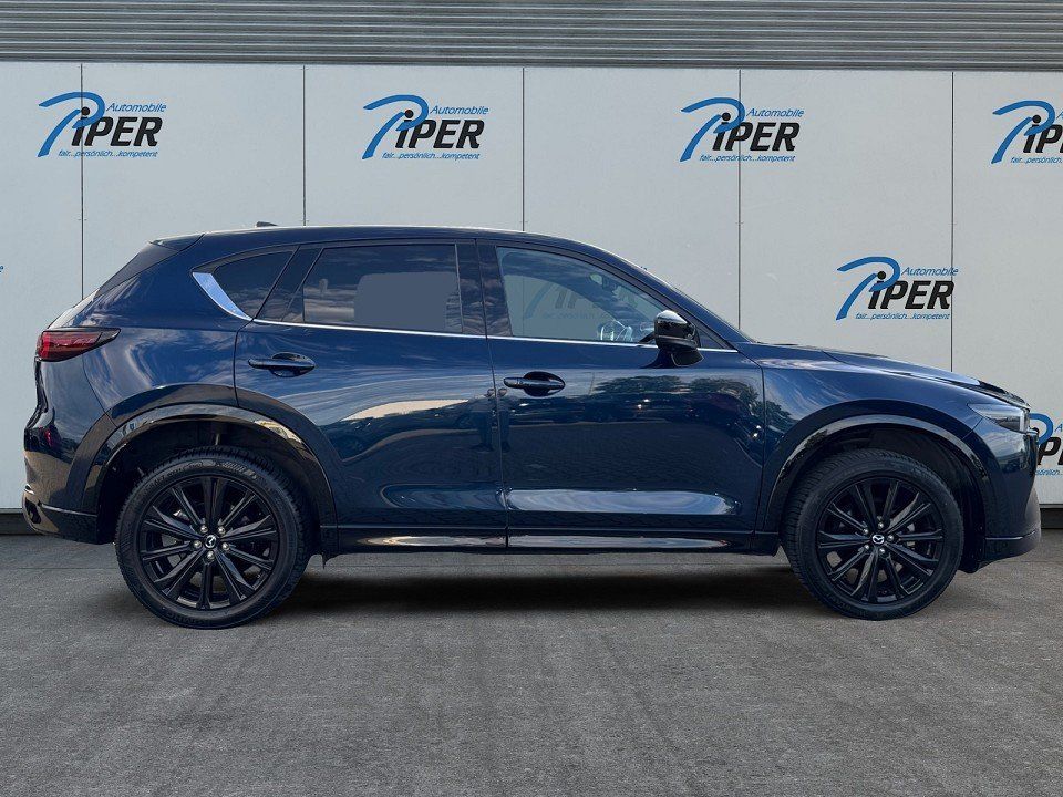 Mazda CX-5 2023 г. Синий, пробег 43831 км