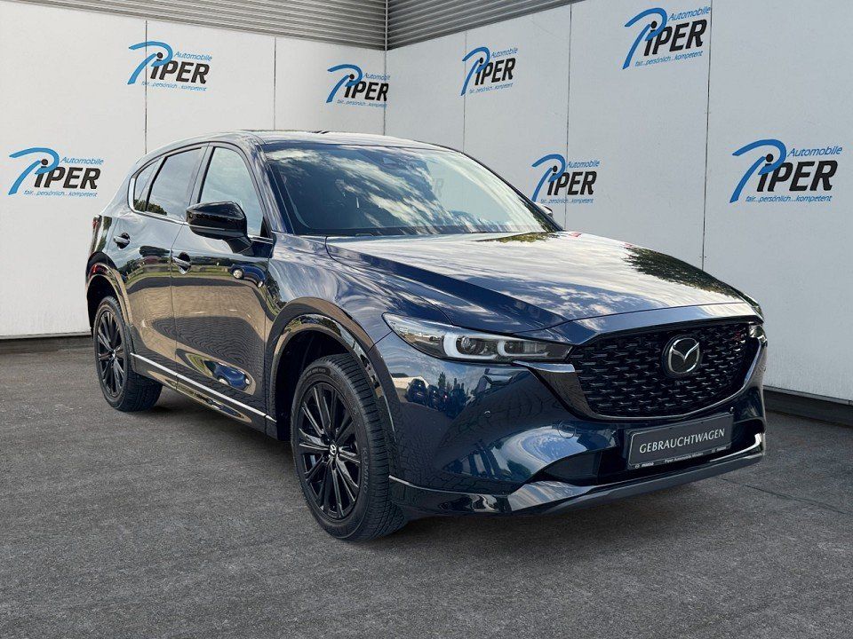 Mazda CX-5 2023 г. Синий, пробег 43831 км