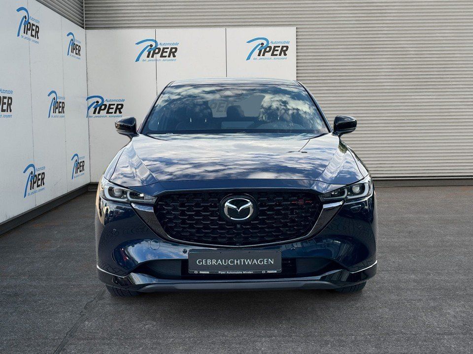 Mazda CX-5 2023 г. Синий, пробег 43831 км