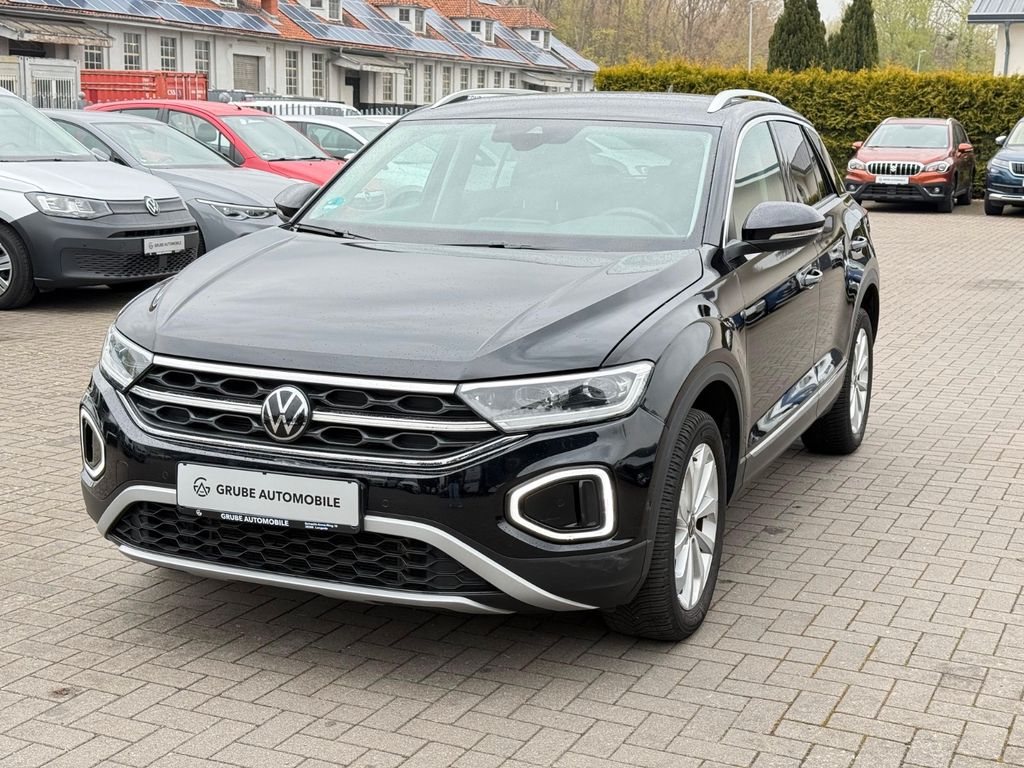 Volkswagen T-Roc 2022 г. Чёрный, пробег 57000 км