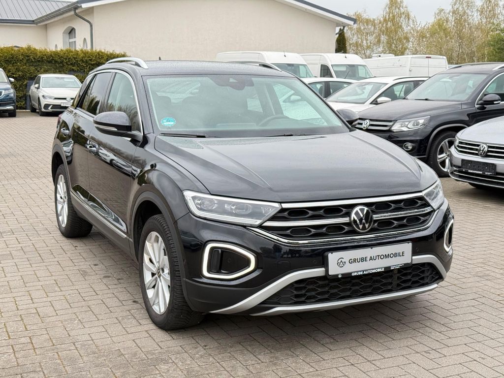 Volkswagen T-Roc 2022 г. Чёрный, пробег 57000 км